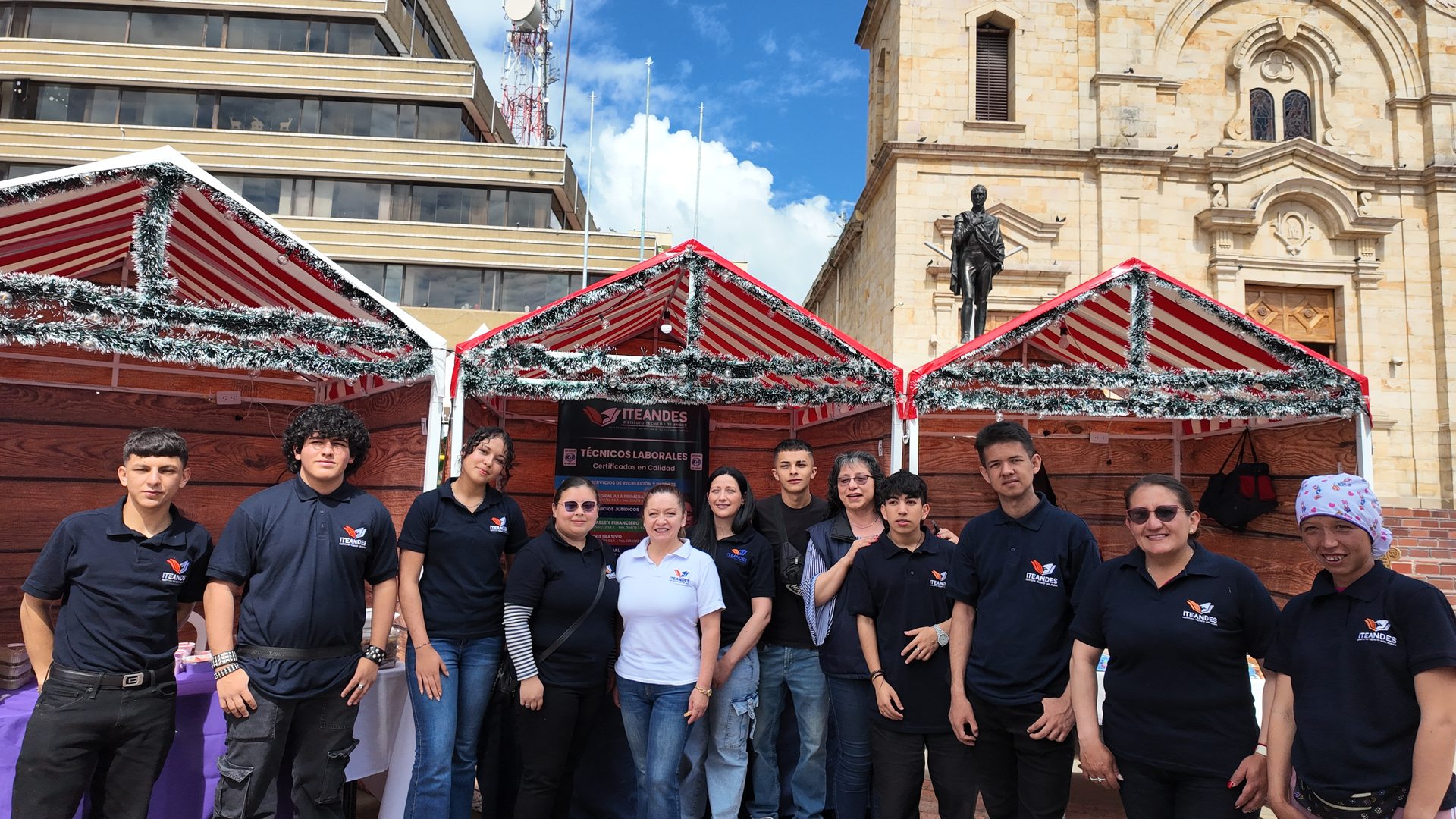 Estudiantes ITEANDES en Feria de Tunja